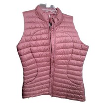 Lululemon Womens Jacket 6 Pink Goose Down Puffer Pack It Vest Hiking Outdoor