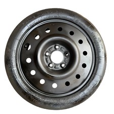 T12570r16 Spare Tire 16x4 Rim Donut Wheel 5 Lug 5x115 Cb70 Fits Dodge Chrysler