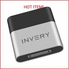 INVERY DockLinQ Pro 30 pin Bluetooth 5.0 Adapter Receiver for Bose Sounddock and