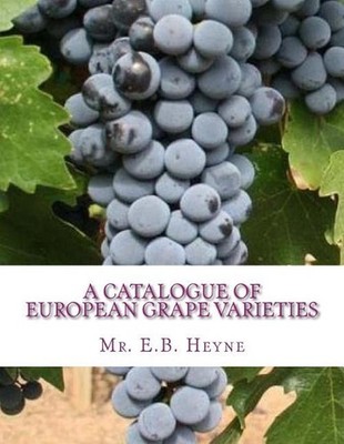 A Catalogue of European Grape Varieties: European Vines With Their Synonyms and 