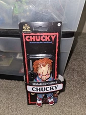 BendyFigs Chucky Noble Collection Bendable Posable Action Figure NIB 