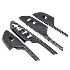 Car Window Lift Button Switch Decor Sticker Fit For Honda Civic 2016-2020 RHD