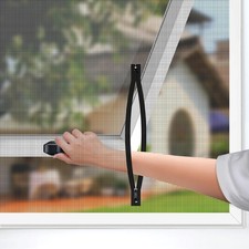 BKSAI Fly Screens for Windows with Zip Opening for Roof Window Nets to Keep Bugs