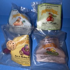 1987 Jim Henson's Fraggle Rock Set 1,2,3 4 McDonald's Happy Meal Toys SEALED