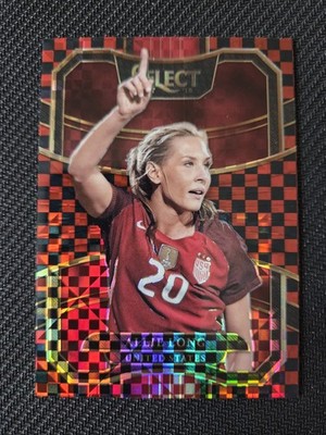 Allie Long 2017-18 Panini Select Football Card Checkerboard USWNT