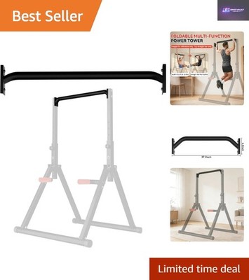Faltbare Power Tower Klimmzug- & Dipstation - strapazierfähiges verstellbares Fitnessgerät