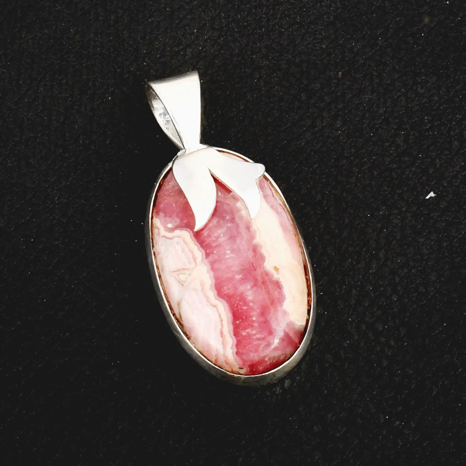 Rhodochrosite Gemstone Handmade Pendant Jewelry Gift For New Year 1.68