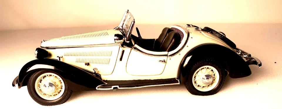 CMC 1936-1938 Audi Wanderer 25k compresor roadster escala blanca 1:24 INV# 4020 Foto 2 de 4