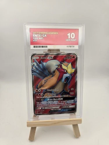Entei GX 71/73 ACE graded card