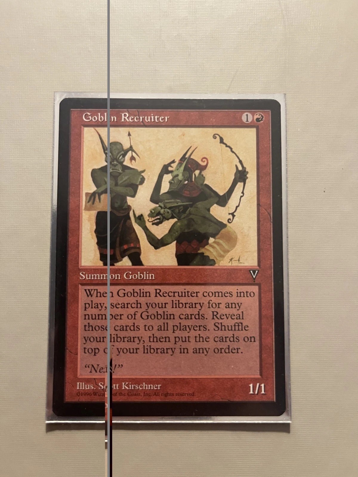 Goblin Recruiter Visions MINT! Regular