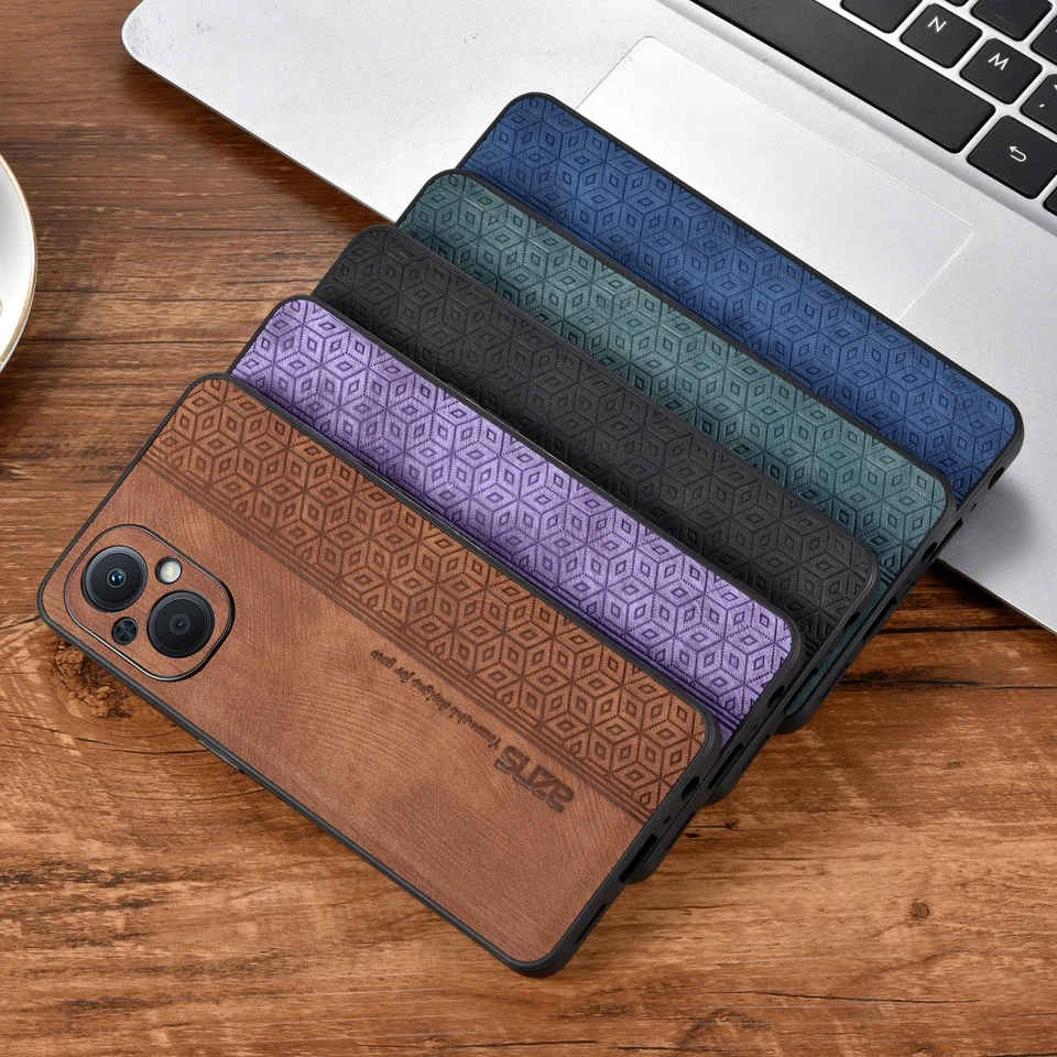 For OnePlus Nord N20 5G, Luxury Business Retro Leather Soft Rubber Case Cover - Image 2 of 4