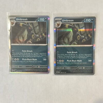 Pokémon TCG Umbreon Holos 059/131 (2x) 