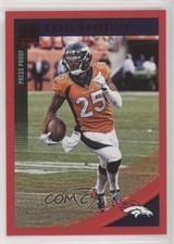 2018 Panini Donruss Press Proof Red Chris Harris Jr #89 3wl