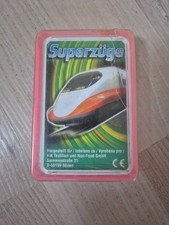 Superzüge Quartett Trumpf Kartenspiel Zug Züge Altenburg Deutsche Bahn ICE Karte