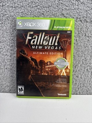 Fallout New Vegas Ultimate Edition Microsoft Xbox 360 Complete CIB Tested