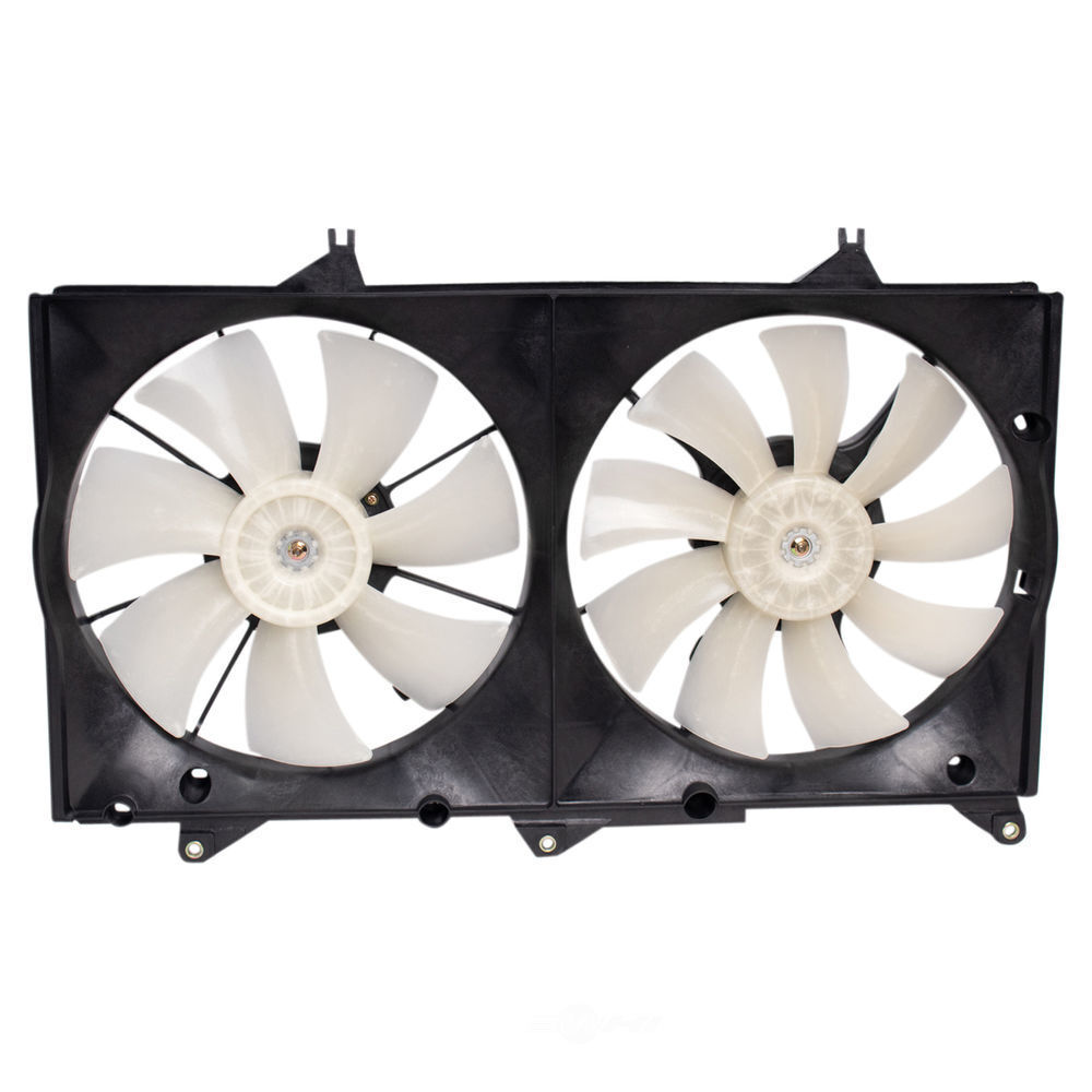 Dual Radiator and Condenser Fan Assembly-Radiator Dual Cooling Fan ...