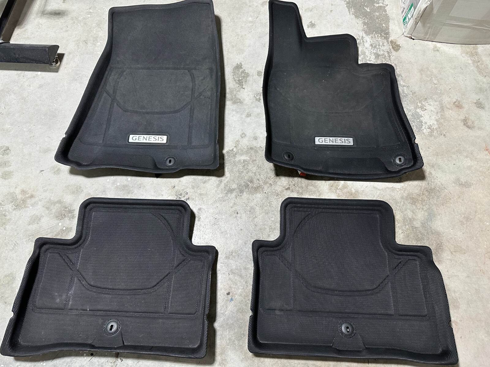 Genesis GV70 OEM Allweather Floor Mats eBay