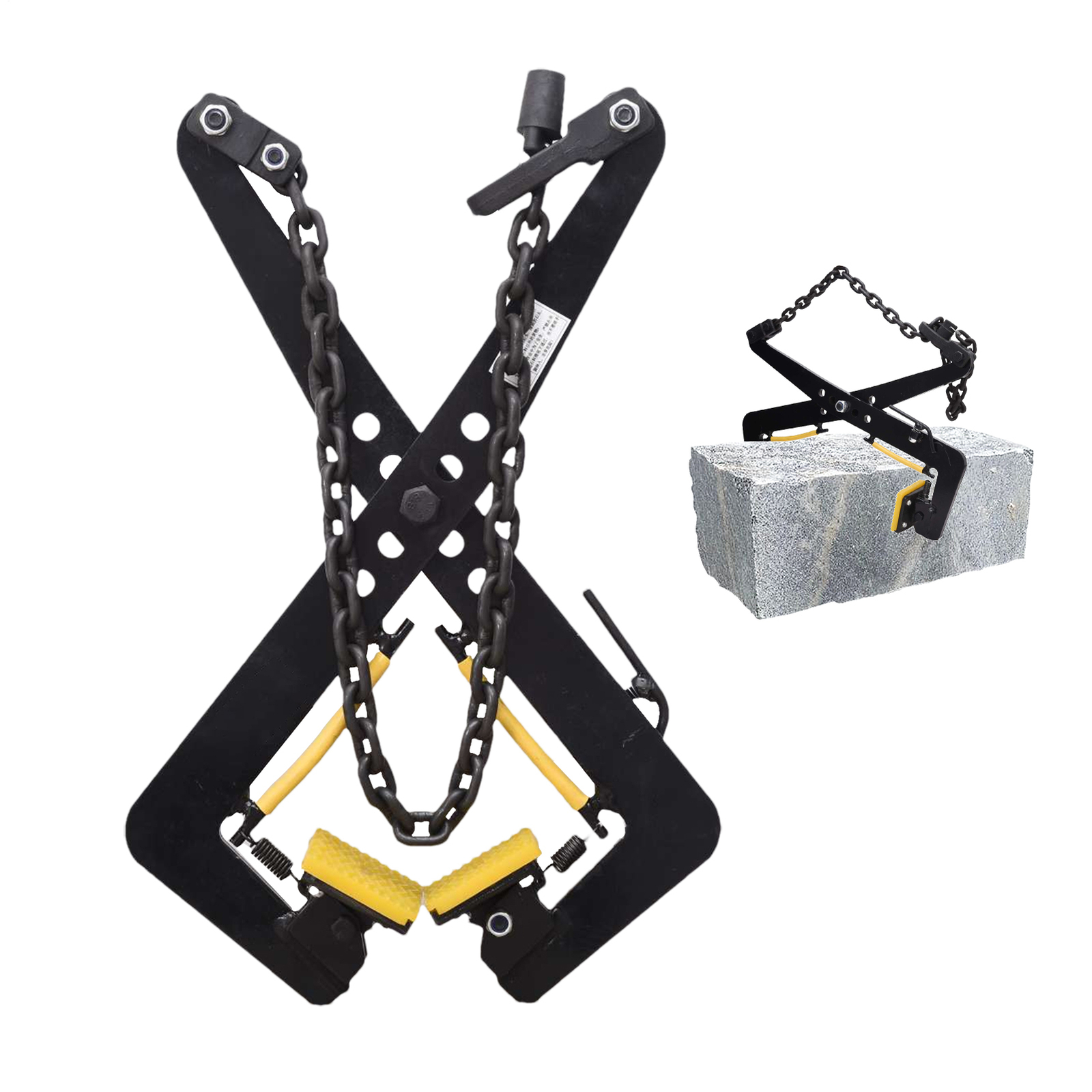 Granite Clamp 300-510mm Adjustable 700Lbs Slab Lifter for Stone
