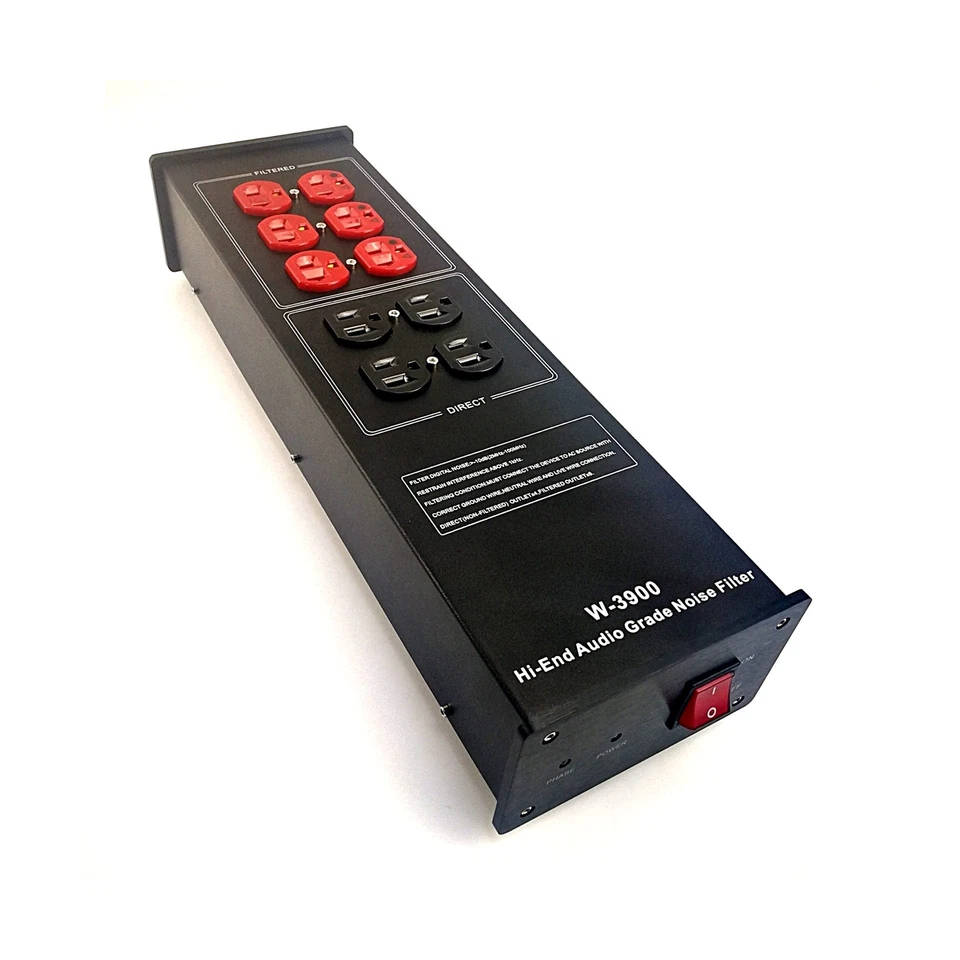 WAudio W-3900B AC Noise Power Conditioner with 3.3ft Audiophile Power Cord Foto 2 de 4