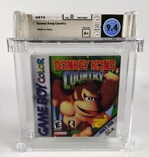 Donkey Kong Country Nintendo Gameboy Color Sealed WATA A+ 9.4