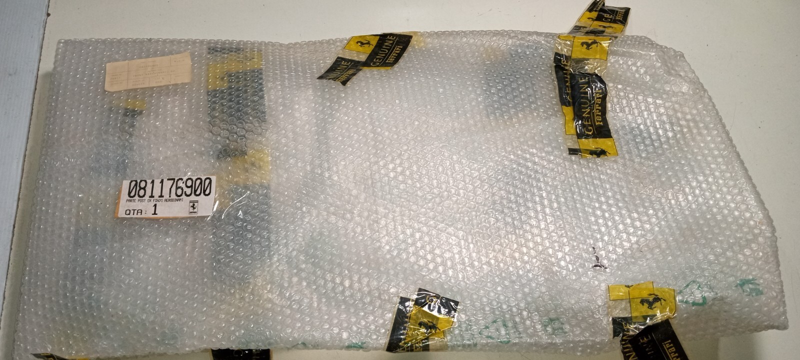 Ferrari California Right Side Under Tray Rear Belly Pan Panel_81176900_NEW_OE
