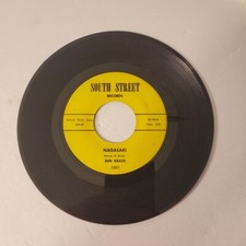 45 RPM Ben Krass - Bob White/Nagasaki 45 South Street odd rockers Strong