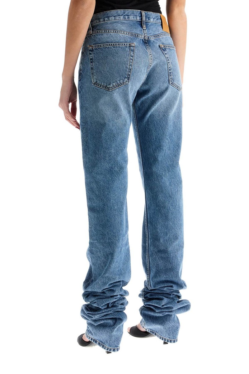 デニム・ジーパン THE ATTICO Woman Jeans Denim 250WCP00214DDD085AA 024 Extra long denim jeans THE ATTICO Woman Tg. 27 JEANS