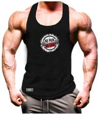 No Pain No Gain Vest Gym Clothing Bodybuilding Training Workout Gymwear Tank Top