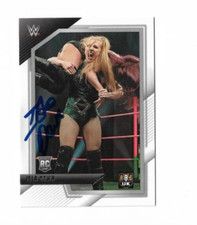 WWE NXT ISLA DAWN  Signed 2022 Panini NXT 2.0 Card