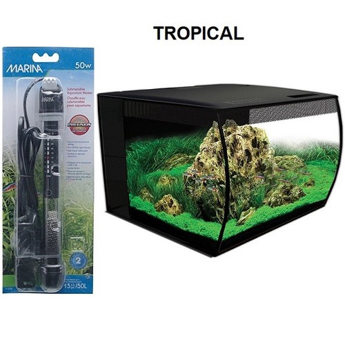 Fluval FLEX LED Nano BLACK Aquarium - Remote & Integral Filter - Optional Heater - Picture 23 of 25