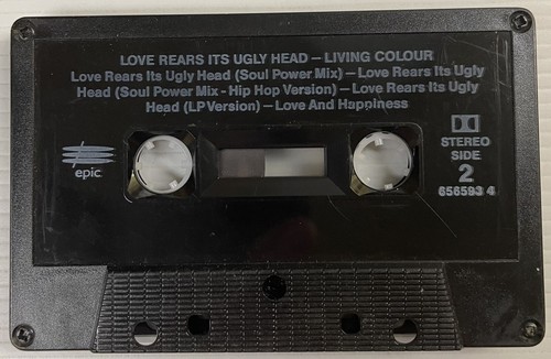 Living Colour Love Rears It’s Ugly Head Cassette Tape Single 656593 4 epic 1990 - Picture 12 of 24