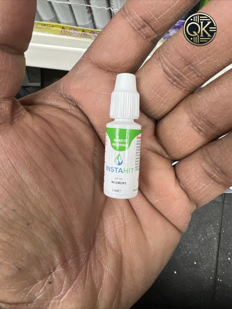 instahit menthol drops for cigarettes Instahit Menthol Drops for Cigarettes 20 bottles (800Drops )