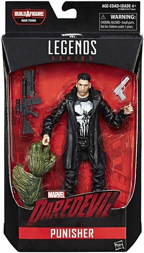 MARVEL KNIGHTS LEGENDS SERIE BUILD-A-FIGURE HOMBRE-THING DAREDEVIL CASTIISHER #2 NUEVO
