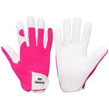 RMS Premium Ladies/Mens Leather Gardening Gloves _Thorn Proof Garden work gloves