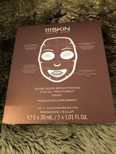 111Skin Rose Gold Brightening Facial Treatment Mask 5x30 Ml/5x1.01 Fl Oz NEW
