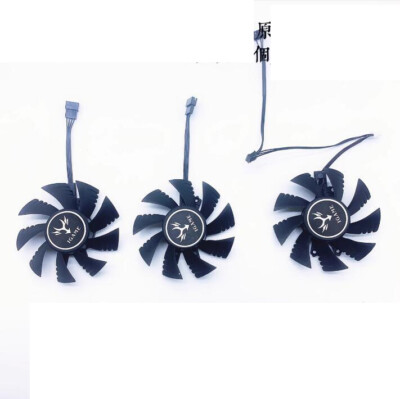 For Seven Rainbow iGame GTX960 1060 1070 1080 Three Fan U Graphics Card Fan New