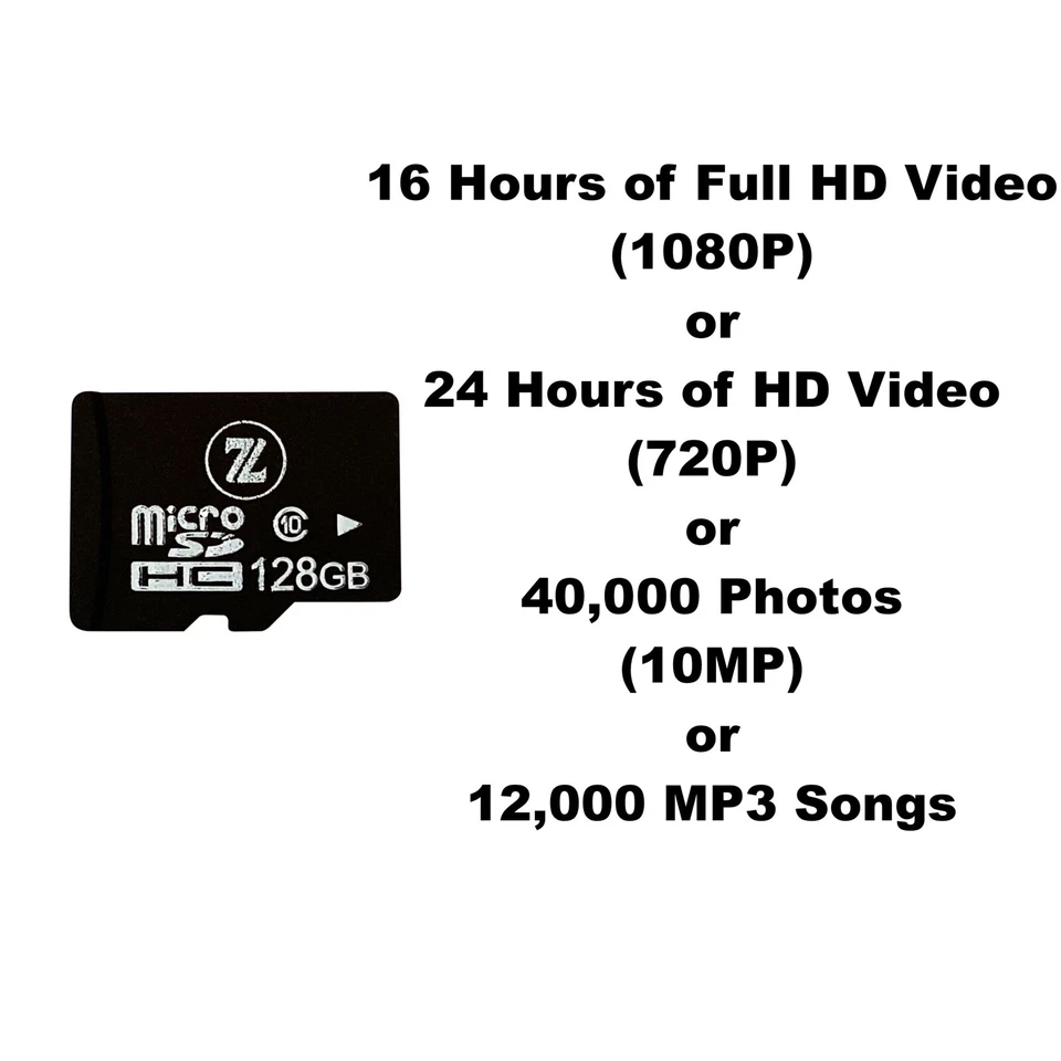 Zebra 128GB Memory Card for Micro SD. Pack of 5 - Image 2 of 4