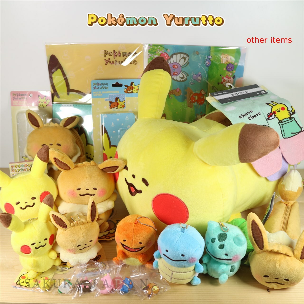Japanese Anime Pokemon Pokemon Center Original Pokemon Yurutto Folding Eco Bag Tote Bag Pikachu Eevee Metisseparis Fr