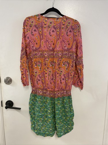 ARNHEM Playsuit Jumpsuit Romper Paisley Size M C45 - 第 2/5 張圖片