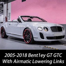 For 05-2018 Bentley Continental GT GTC Adjustable Suspension Lowering Links Rods