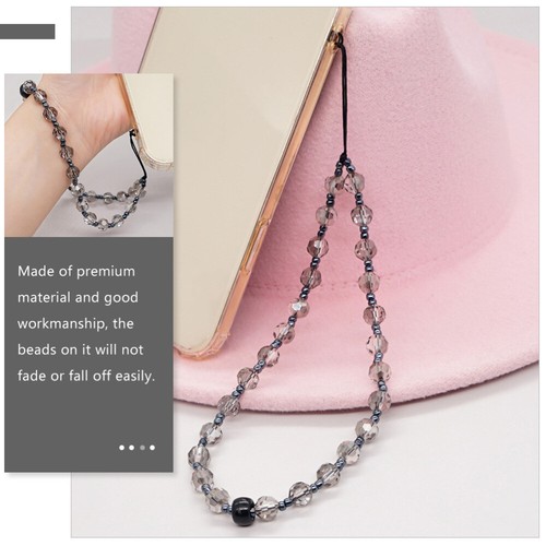 Handy Kette Perlenarmband Für Telefon Perlenbesetztes Handy-Schlüsselband - 第 8/12 張圖片