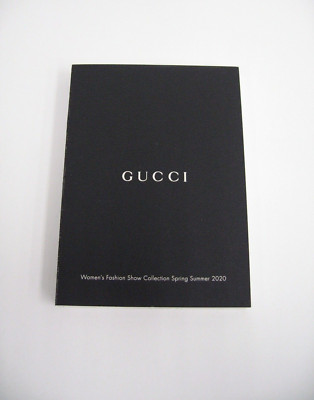 Gucci Women's Fashion Show Collection Spring Summer 2020 Mini Catalog Brochure