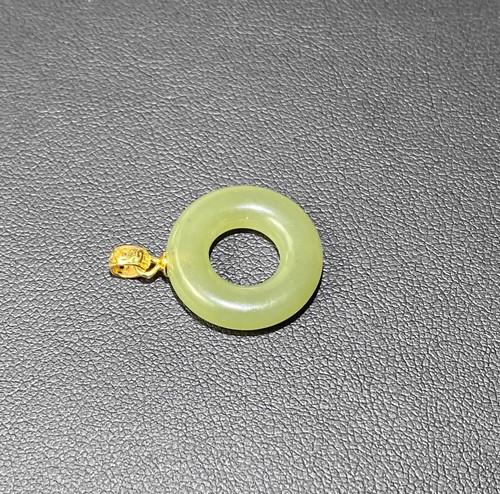 Collar Colgante 100% Blanco Hotan Jade Ping An Hebilla Jade Donuts Colgante Y100 - Imagen 22 de 30