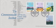 Commonwealth Institute / Day  GB Bradbury LFDC24 FDC London W8 1983 (109291)