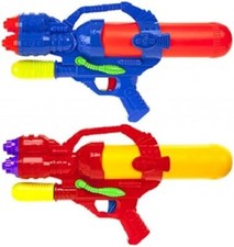 Dealberry Water Gun Pump Action Assorted Colours Kids Long Range Outdoor Garden