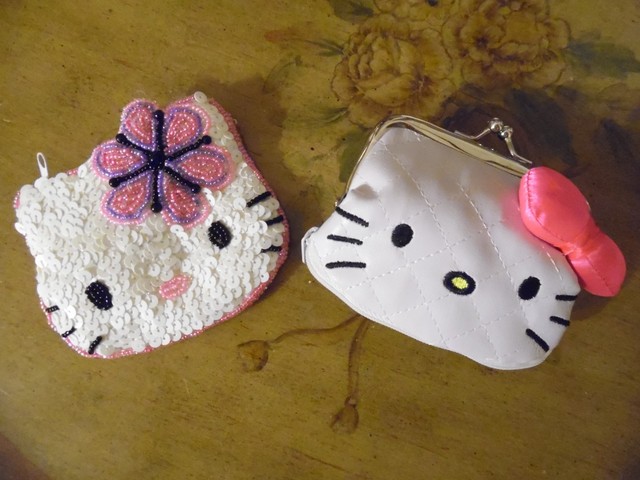hello kitty sequin wallet