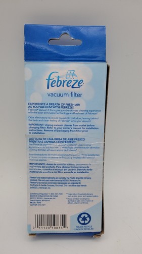 Filtro de vacío Febreze Eureka HF-7 para modelos 2270 2270B 2271 2900 2940 2970 3270 - Imagen 2 de 2