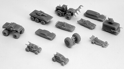 Thunder Road: Vendetta - Twisted Metal - 3d Printed Miniatures