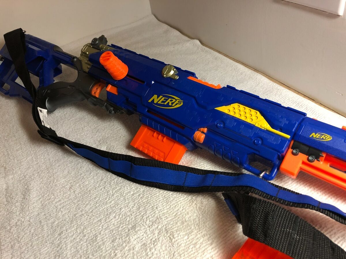  Nerf N-Strike Longstrike CS-6 Dart Blaster(Discontinued by  manufacturer) : Toys & Games