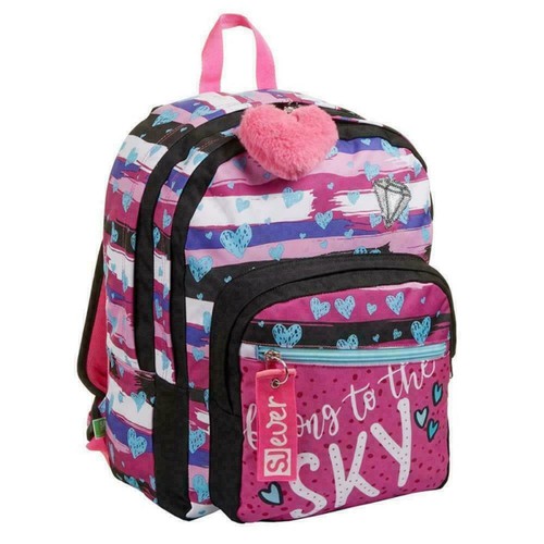 ZAINO SEVEN SJ GANG EVER BELOVED GIRL ECO doppio scomparto Novità 2021/2022  | eBay
